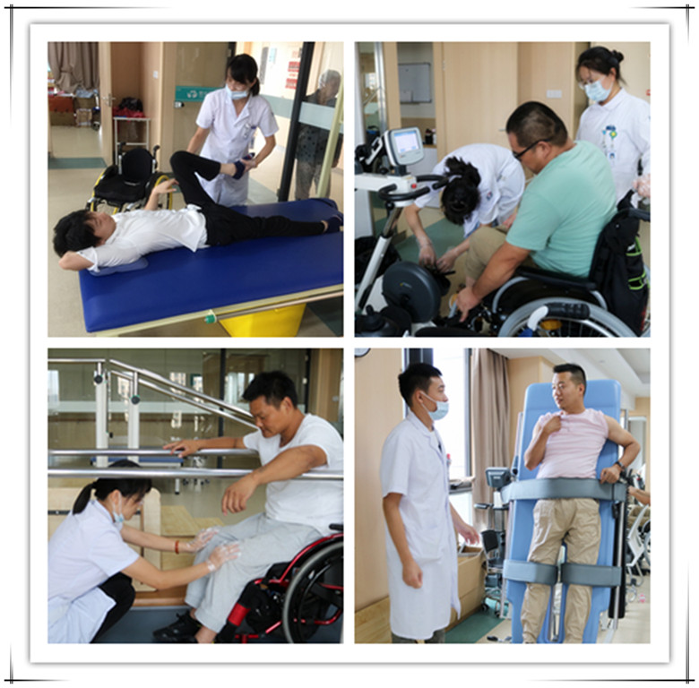 脊髓损伤患者康复知识培训班康复实操课成功在我院开课